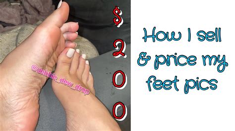 sell feet pictures online